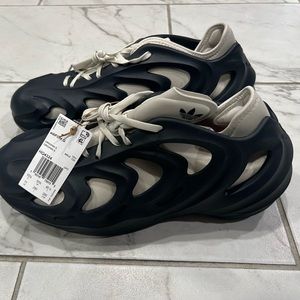 Adidas adiFOM Q Casual Sneaker Shoes Legend Ink Aluminum HQ4324 Men's Size 11